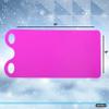 Superio Snow Slider Mat, Flexible Snow Sled Flying Carpet, Roll up Sleds for Kids 36" Lightweight Plastic Snowboard Sled(Fuchsia-Pink 3 Pack) view 2