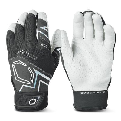 EvoShield Adult Pro-SRZ V2 Batting Gloves - Black, X-Large