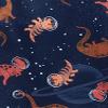 Simple Joys by Carter's Boy's Loose-Fit Fleece Pajama Set, Blue/Space Dino, 4T view 3