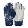 EvoShield Adult Pro-SRZ V2 Batting Gloves - Navy, 2X-Large view 1