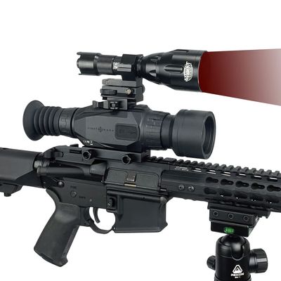 Wicked Lights A55iC Infrared Night Hunting Light Kit for Night Vision Devices, Coyote, Fox, Bobcat, Hogs, and Predators