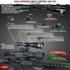 Wicked Lights A55iC Infrared Night Hunting Light Kit for Night Vision Devices, Coyote, Fox, Bobcat, Hogs, and Predators view 3
