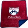 Dormitory 101 U Penn Wharton Premium Quality Plush Fleece Blanket - X Large 60"X80". Queen Size. Great Gift! view 1
