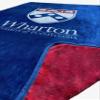 Dormitory 101 U Penn Wharton Premium Quality Plush Fleece Blanket - X Large 60"X80". Queen Size. Great Gift! view 3