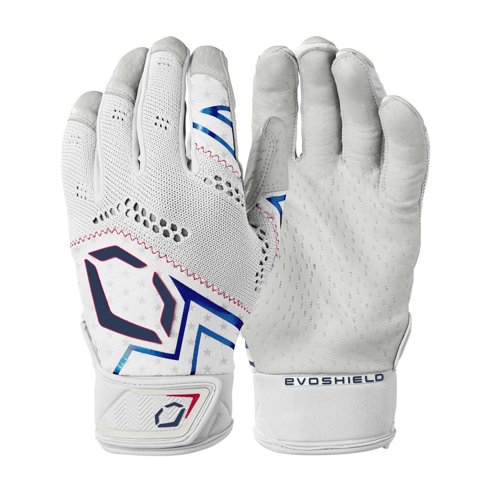 EvoShield Adult Pro-SRZ V2 Batting Gloves - USA, Small