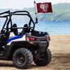 College Flags & Banners Co. Fordham Rams Golf Cart Flag Pole and Holder Mounting Bracket view 4