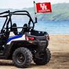 College Flags & Banners Co. Houston Cougs Golf Cart Flag Pole and Holder Mounting Bracket view 4