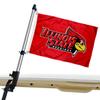 Illinois State Redbirds Golf Cart Flag Pole and Holder Mounting Bracket view 1