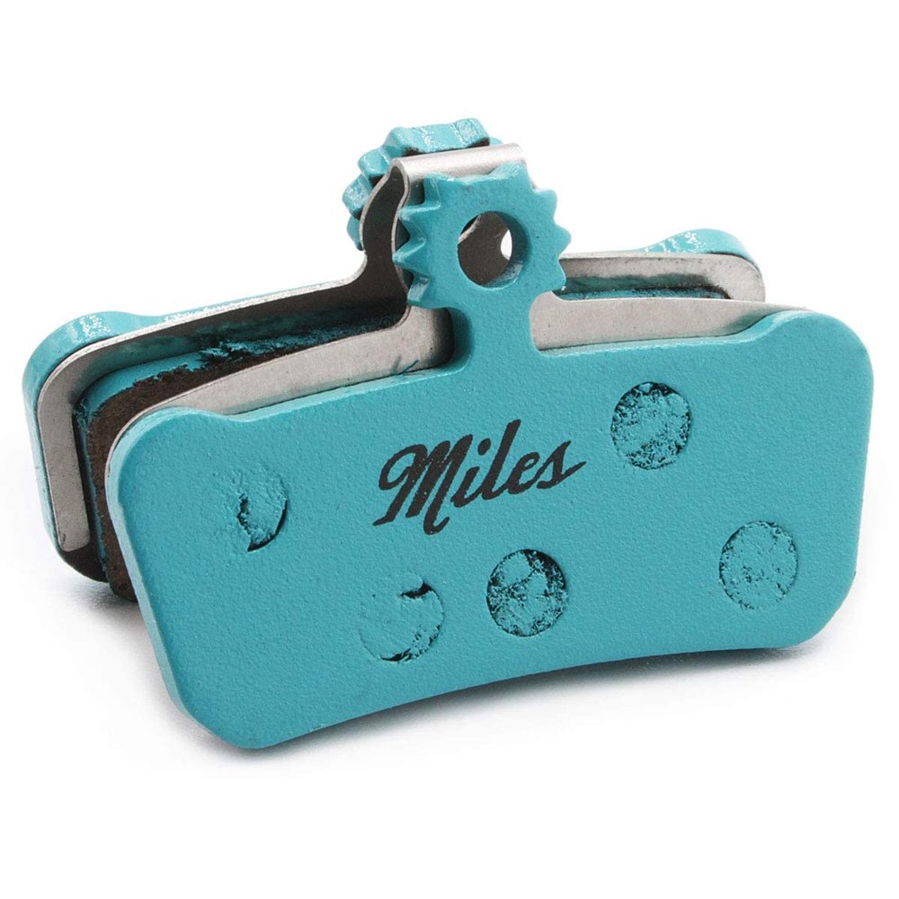 Miles Racing Brake Pads for Disc Brakes, Blue, Road, MTB, E-Bike, Touring Cycle, Semi-Metallic - XC, Enduro, Trail | Sintered - Freeride, Downhill, Wet | (Organic - XC, Commuter)'