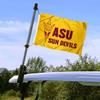 Arizona State Sun Devils Golf Cart Flag Pole and Holder Mounting Bracket view 2
