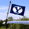 Brigham Young Cougars Golf Cart Flag Pole and Holder Mounting Bracket view 2