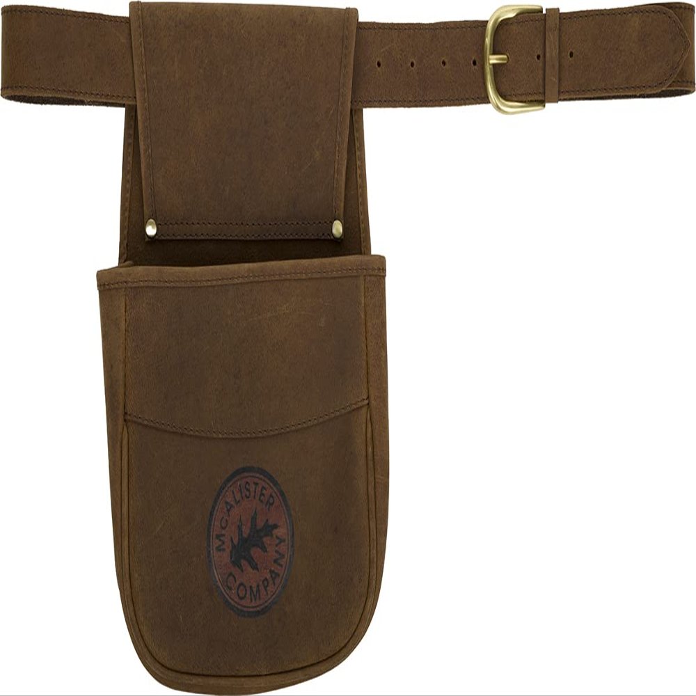 Drake MC7130-BRN Leather Shooter's Shell Belt Brown OSFM