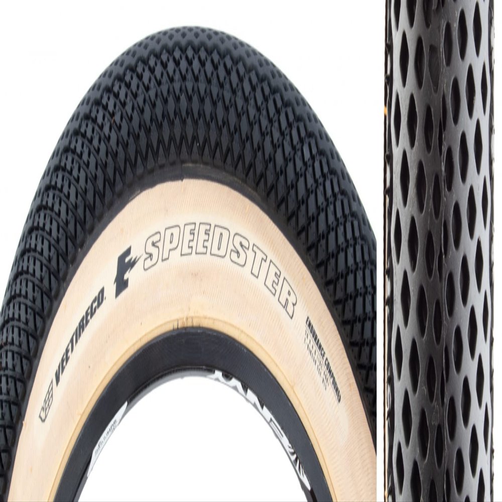 Vee Tire Speedster Wire Tire 20x4.0 Endurance Comp Override E-Bike 50 Black/Natural Wall