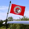 Tampa Spartans Golf Cart Flag Pole and Holder Mounting Bracket view 2