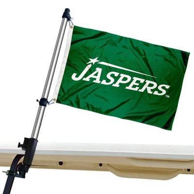 Manhattan Jaspers Golf Cart Flag Pole and Holder Mounting Bracket