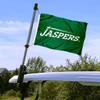 Manhattan Jaspers Golf Cart Flag Pole and Holder Mounting Bracket view 2