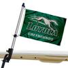 College Flags & Banners Co. Loyola Maryland Greyhounds Golf Cart Flag Pole and Holder Mounting Bracket view 1
