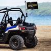 College Flags & Banners Co. UNC Pembroke Braves Golf Cart Flag Pole and Holder Mounting Bracket view 4