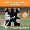ACELETIQS Hurl Lacrosse Goal Target | Lacrosse Gifts for Boys and Girls | Fits Standard 6x6 Goal [Carry Bag Included] view 2