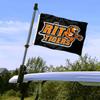 College Flags & Banners Co. RIT Tigers Golf Cart Flag Pole and Holder Mounting Bracket view 2