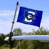 Creighton Bluejays Golf Cart Flag Pole and Holder Mounting Bracket view 2