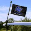 Grand Valley State Lakers Golf Cart Flag Pole and Holder Mounting Bracket view 2