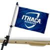 Ithaca Bombers Golf Cart Flag Pole and Holder Mounting Bracket view 1