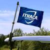 Ithaca Bombers Golf Cart Flag Pole and Holder Mounting Bracket view 2