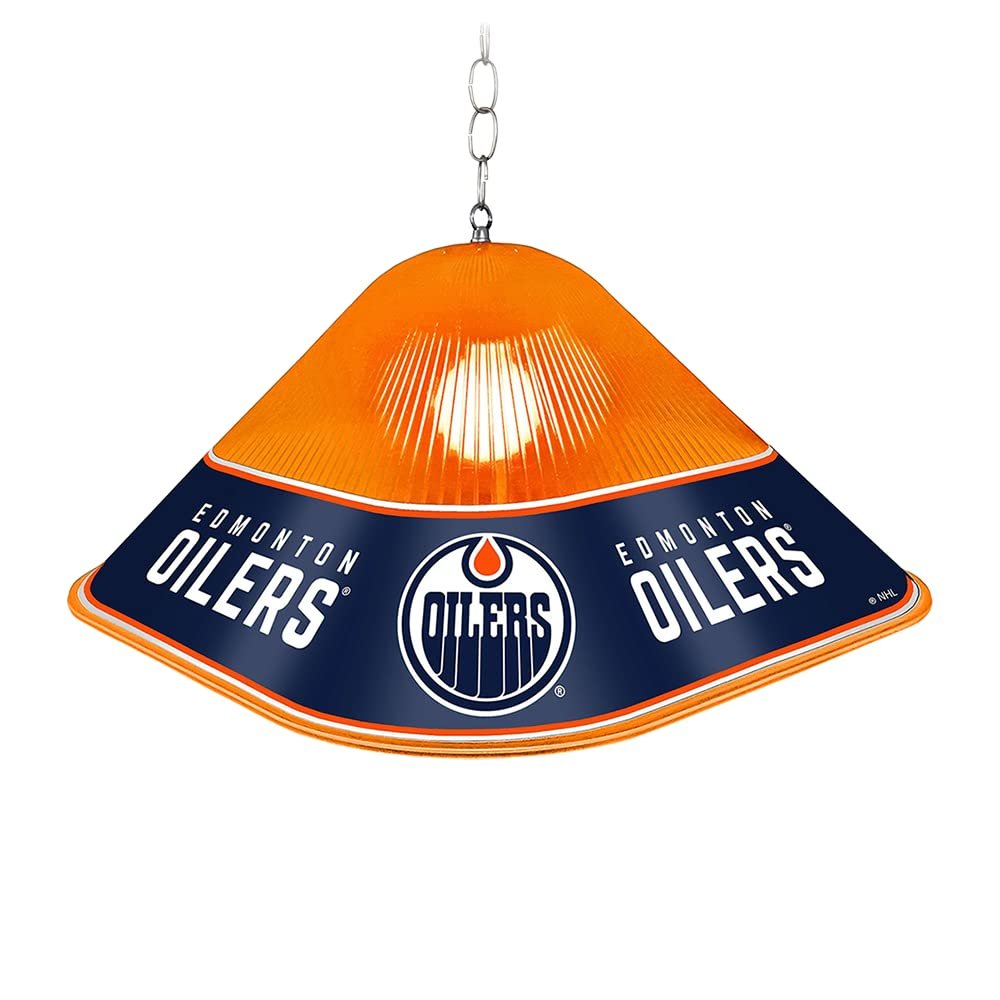 The Fan-Brand NHL Edmonton Oilers: Game Table Light - Sports Team Bar Sign Dcor: Home, Dorm, Garage, Office, Fan Cave