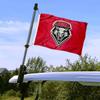 New Mexico Lobos Golf Cart Flag Pole and Holder Mounting Bracket view 2