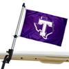 Tarleton State Texans Golf Cart Flag Pole and Holder Mounting Bracket view 1