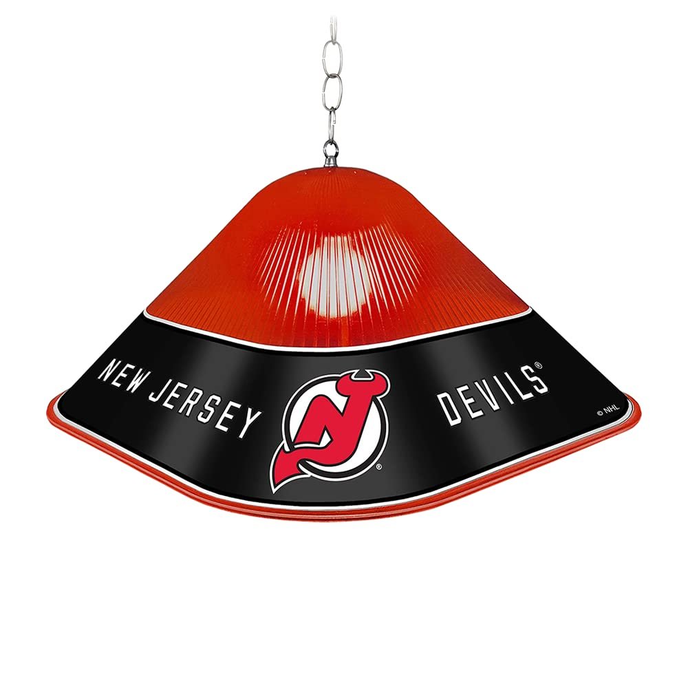 The Fan-Brand NHL New Jersey Devils: Game Table Light - Sports Team Bar Sign Dcor: Home, Dorm, Garage, Office, Fan Cave