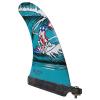 KONA SURF CO. Classic Single Single Center Fin for Longboard, Surfboard and Paddleboard (Firecracker, 8in) view 3