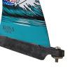 KONA SURF CO. Classic Single Single Center Fin for Longboard, Surfboard and Paddleboard (Firecracker, 8in) view 4