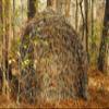Ghillie Ground Blind Cover, Large to Cover a Ground Blind or Tent (Woodland) view 4