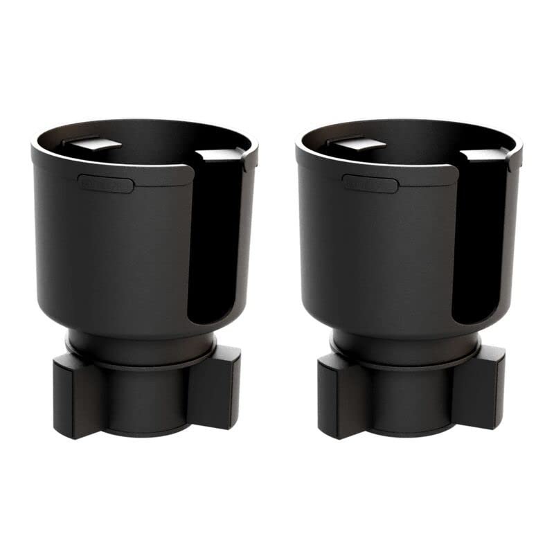 BottlePro Max 2-Pack (3rd Gen) Adjustable Cup Holder Adapter, Compatible with Most Hydro Flasks, YETIs, Iron Flasks, Takeyas, Simple Modern, Nalgenes, Fifty Fifty, Thermoflasks, Klean Kanteens