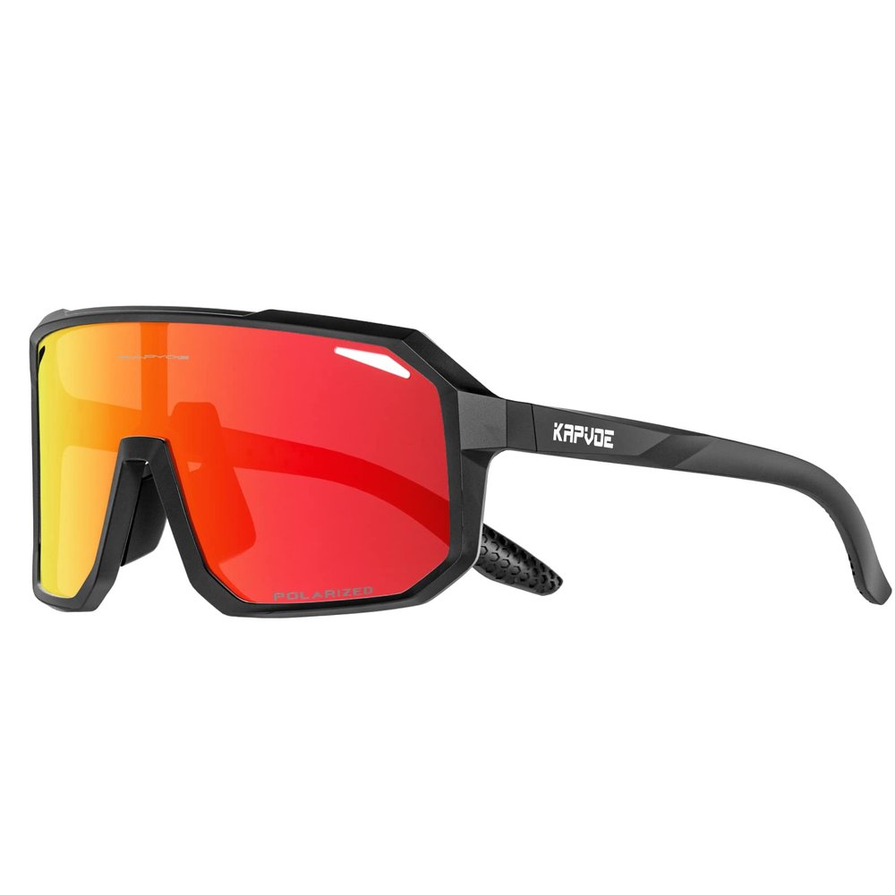 KAPVOE Polarized Cycling Glasses Sports Sunglasses, UV400 Running Fishing Baseball Glasses for Men Women K62