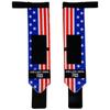 WOD Nation Workout Wrist Wraps - Heavy-Duty Support for Weightlifting & Powerlifting - Breathable Nylon Gym Wraps - American Flag Wrist Wraps - 12 in, Flag Camo view 2