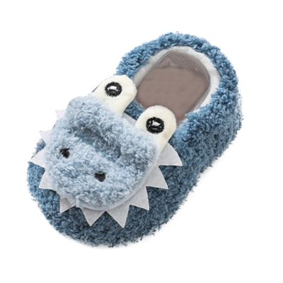 Boys Winter Boots Size 8 Baby Shoes Floor Thickened in Winter Children Cartoon Tennis Shoes Toddler Boy Blue
