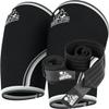Nordic Lifting Elbow Sleeves Medium Bundle with Super Heavy Duty Wrist Wraps Multi-Purpose view 1