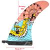KONA SURF CO. Classic Single Single Center Fin for Longboard, Surfboard and Paddleboard (Freeride, 8in) view 2