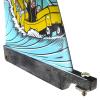 KONA SURF CO. Classic Single Single Center Fin for Longboard, Surfboard and Paddleboard (Freeride, 8in) view 4