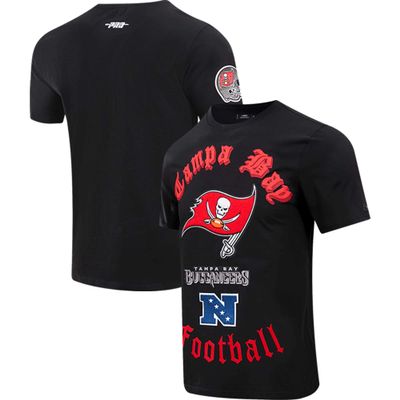 Pro Standard Men's Black Tampa Bay Buccaneers Old English T-Shirt