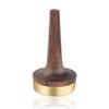 1 Pcs Rings Crystal, Ring Collection Ring Dish Holder, Wooden Ring Holder Dish Crystal, Jewelry Towers for Bedroom for Man and Woman view 1