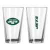 logobrands New York Jets 16oz. Team Wordmark Game Day Pint Glass view 2