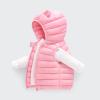 Toddler Baby Girls Boys Warm Vest Toddler Kids Baby Boys Girls Fall Winter Clothes Bear ears Zipper (Pink, 6-12 Months) view 3