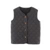 Baby Kids Boys Girls Fuzzy Vest Toddler Infant Girls Boys Warm Jacket Cotton Vest Outerwear 2-14 Years (Grey, 2-3 Years) view 1