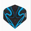 US Darts Pentathlon Light Blue LUX Standard Dart Flights - 3 Sets (9 Flights) - 100 Micro (SuperTough) view 1