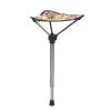 ZXMJYHK Camping Stool, Small Folding Chair, The Fishing Tool Chair Outdoor Retractable Folding Stool Portable High Chair Single Leg Chair Outdoor Camping Fishing Chair (Color : Silver) view 1