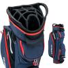 GYMAX Golf Bag, 14 Way Divider Golf Cart Bag with Rain Hood & Cooler Bag, Waterproof Golf Club Bag for Men & Women, Portable Lightweight Golf Bag (Navy) view 1